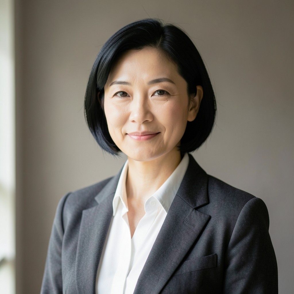 짧은 머리의 한서윤이 창가 빛 아래에서 카메라를 보고 있는 초상